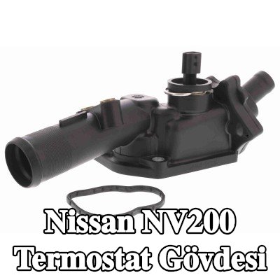 VEMO Conta/sızdırmazlık elemanı ile termostat muhafazası, sensörlü — Nissan Nv200