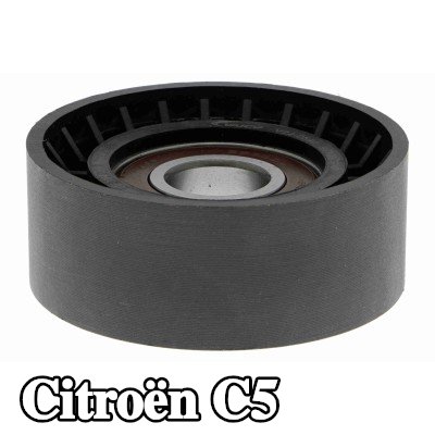 VAICO بكرة شد بجودة VAICO الأصلية, Outer Diameter: 65mm, بدون حامل — Citroën C5