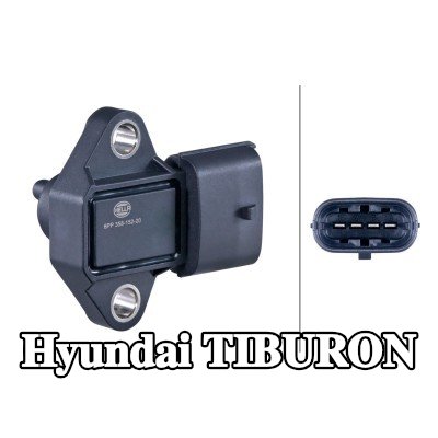 HELLA مستشعر ضغط مشعب السحب — Hyundai Tiburon