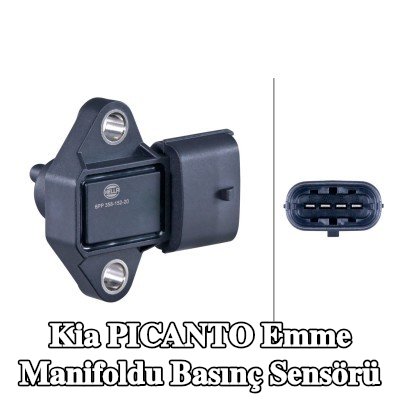 HELLA Emme manifoldu basınç sensörü — 2011 Kia Picanto
