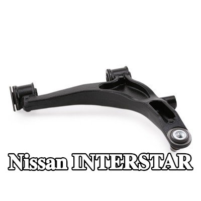 TRW ذراع التعليق للمحور الأمامي, يسار, السفلي, الفولاذ — Nissan Interstar