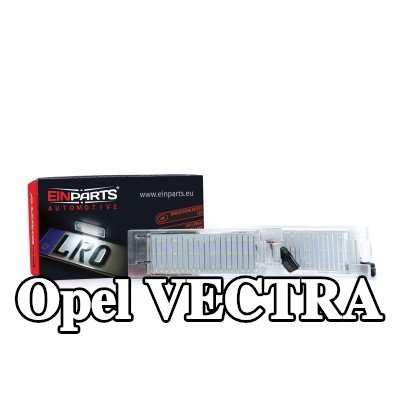 EINPARTS مصباح لوحة الترخيص — Opel Vectra