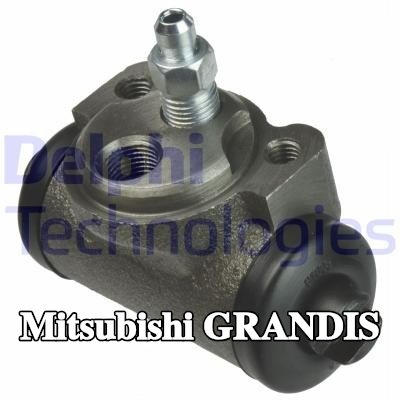 DELPHI أسطوانة فرامل العجلة بدون منظم مدمج — 2000 Mitsubishi Grandis