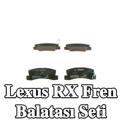 BOSCH Fren balatası seti 15, 5mm — 2002 Lexus Rx