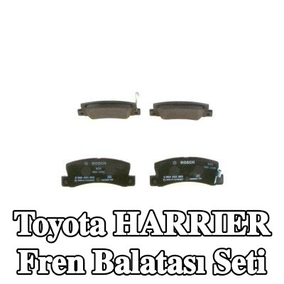 BOSCH Fren balatası seti 15, 5mm — 2000 Toyota Harrier
