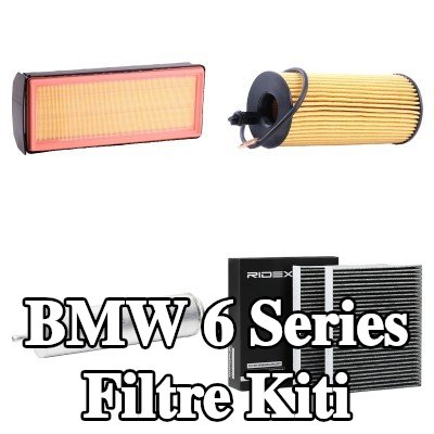RIDEX Filtre kiti — 2012 BMW 6 Series