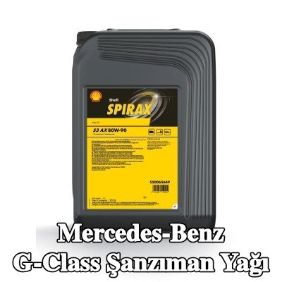 SHELL Şanzıman yağı Spirax, S3 AX — 1997 Mercedes-Benz G-Class
