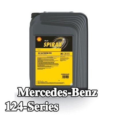 SHELL سائل ناقل الحركة Spirax, S3 AX — Mercedes-Benz 124-Series