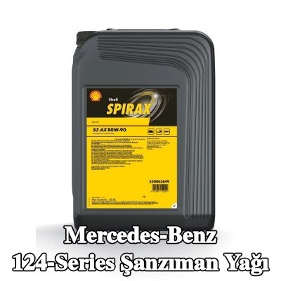 SHELL Şanzıman yağı Spirax, S3 AX — Mercedes-Benz 124-Series