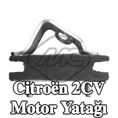 Metalcaucho Her İki Taraf Motor Yatağı, Elastomer — Citroën 2cv