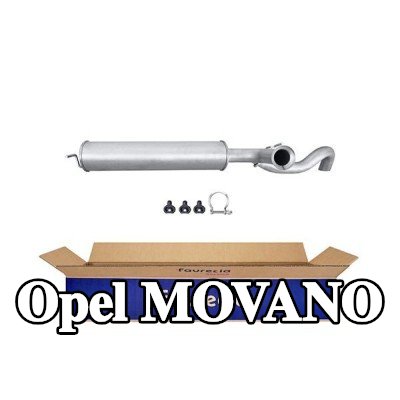 HELLA كاتم الصوت الخلفي الخلفي, مع قطع التركيب — 2000 Opel Movano