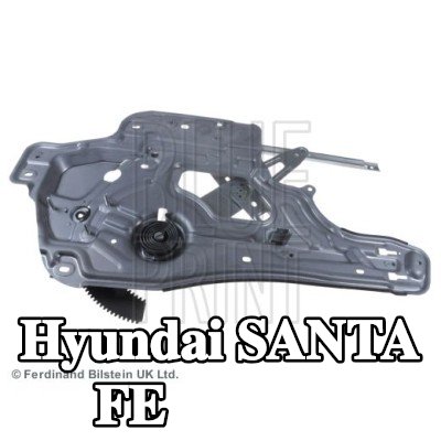 BLUE PRINT مُحرك النوافذ الأمامي الأيمن, كهربائي, بدون محرك كهربائي — 2012 Hyundai Santa Fe