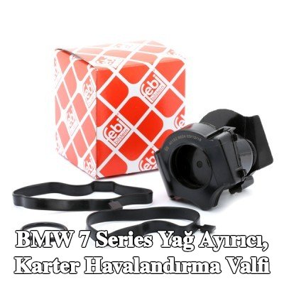 FEBI BILSTEIN Yağ ayırıcı, conta/sızdırmazlık elemanları ile karter havalandırması — 2002 BMW 7 Series