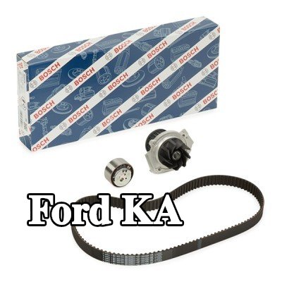 BOSCH مجموعة مضخة المياه وحزام التوقيت عدد الأسنان: 129, Width: 22mm — 2012 Ford Ka