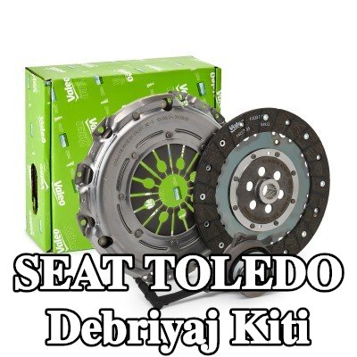 VALEO Yüksek Verimli Debriyajlı KIT3P (CSC) Debriyaj Kiti, KIT3P (CSC), Montaj için özel alet gerekmez, sensörsüz, merkezi yardımcı silindirli — 2004 SEAT Toledo