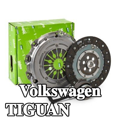 VALEO طقم القابض KIT3P (CSC) مع قابض عالي الكفاءة, KIT3P (CSC), لا حاجة لأدوات خاصة للتركيب, بدون مستشعر, مع أسطوانة تابعة مركزية — 2007 Volkswagen Tiguan