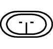 HELLA مفتاح ضوء الرجوع للخلف — Opel Senator (6)