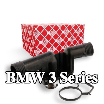 FEBI BILSTEIN غلاف الثرموستات مع الحشية/المانع للتسرب — 1995 BMW 3 Series
