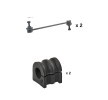 RIDEX Onarım kiti, ön aks sol anti-roll bar burcu, Ön Aks Sağ, bağlantı çubuğu ile — Renault Modus / Grand Modus (1)