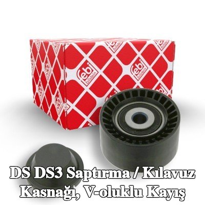 FEBI BILSTEIN Saptırma / kılavuz kasnağı, V-ribbed belt Outer Diameter: 60mm — 2016 DS Ds3