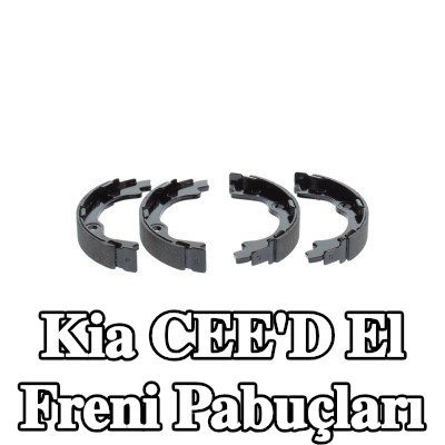 BOSCH El freni pabuçları — 2012 Kia Cee'd