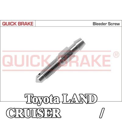 QUICK BRAKE برغي/صمام التهوية — Toyota Land Cruiser
