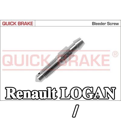 QUICK BRAKE برغي/صمام التهوية — 2012 Renault Logan