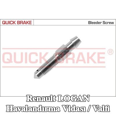 QUICK BRAKE Havalandırma vidası / valfi — 2012 Renault Logan