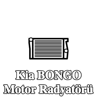 NRF Motor radyatörü Alüminyum — 1997 Kia Bongo