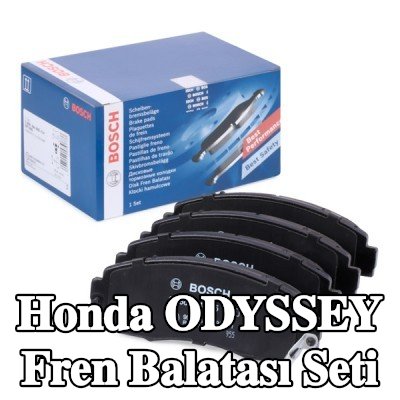 BOSCH Fren balatası seti 18, 5mm, gıcırtı önleyici plaka ile — Honda Odyssey