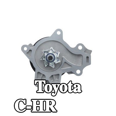 VALEO مضخة مياه بدون غطاء, مع حشيات/مانعات تسرب — Toyota C-hr