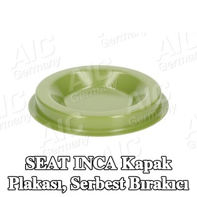AIC Kapak Plakası, serbest bırakıcı — SEAT Inca