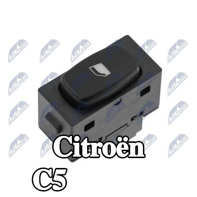NTY مفتاح نافذة الخلف الأيسر, خلفي أيمن — 2003 Citroën C5