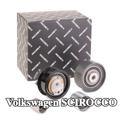RIDEX مجموعة البكرات، حزام التوقيت — Volkswagen Scirocco