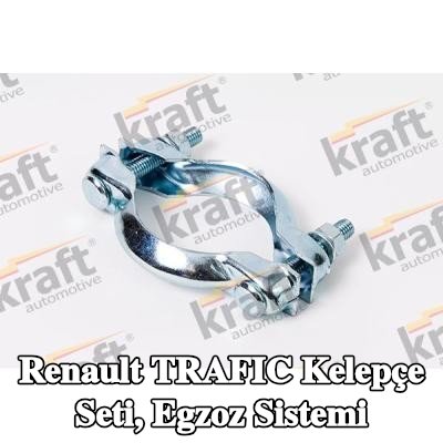KRAFT Kelepçe Seti, egzoz sistemi — Renault Trafic