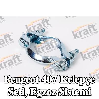 KRAFT Kelepçe Seti, egzoz sistemi — 2004 Peugeot 407