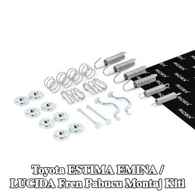RIDEX Arka aks fren pabucu montaj kiti — Toyota Estima Emina / Lucida