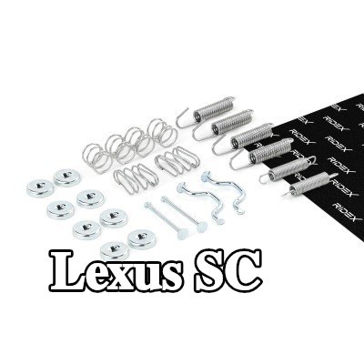 RIDEX طقم تركيب حذاء الفرامل للمحور الخلفي — 2000 Lexus Sc