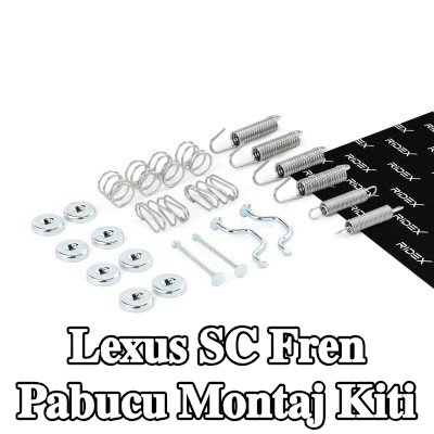 RIDEX Arka aks fren pabucu montaj kiti — 2000 Lexus Sc