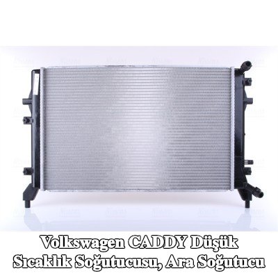 NISSENS Düşük Sıcaklık Soğutucusu, ara soğutucu — 2012 Volkswagen Caddy