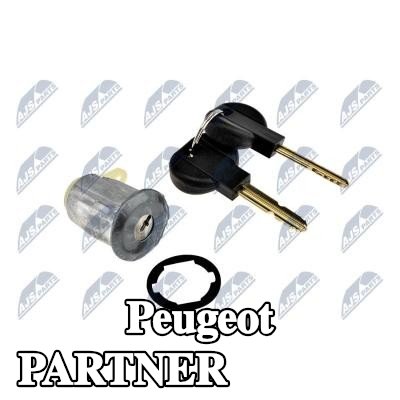 NTY أسطوانة القفل غطاء صندوق الأمتعة — Peugeot Partner