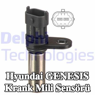 DELPHI Krank mili sensörü — 2012 Hyundai Genesis
