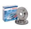 BOSCH Fren diski Dış Çap: 257, 9mm, Havalandırmalı, Yağlanmış — Ford Ka (1)