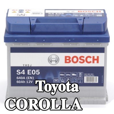 BOSCH بطارية S4, E05 — Toyota Corolla