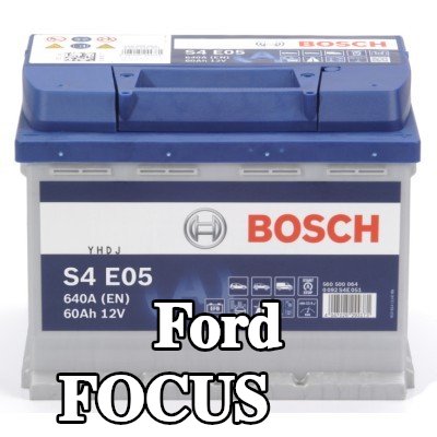 BOSCH بطارية S4, E05 — 2012 Ford Focus