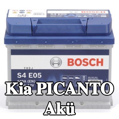BOSCH Akü S4, E05 — Kia Picanto