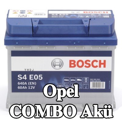 BOSCH Akü S4, E05 — Opel Combo
