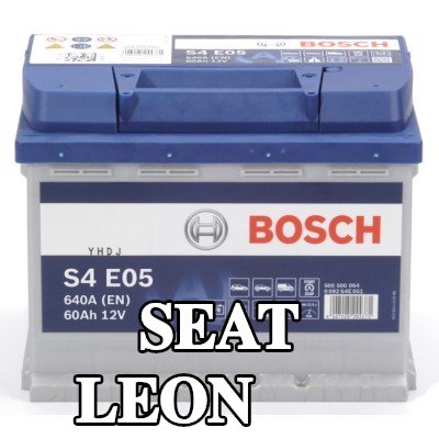 BOSCH بطارية S4, E05 — 2012 SEAT Leon