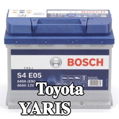 BOSCH بطارية S4, E05 — 2012 Toyota Yaris