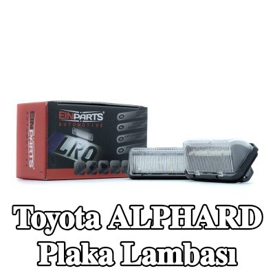 EINPARTS Plaka lambası — Toyota Alphard